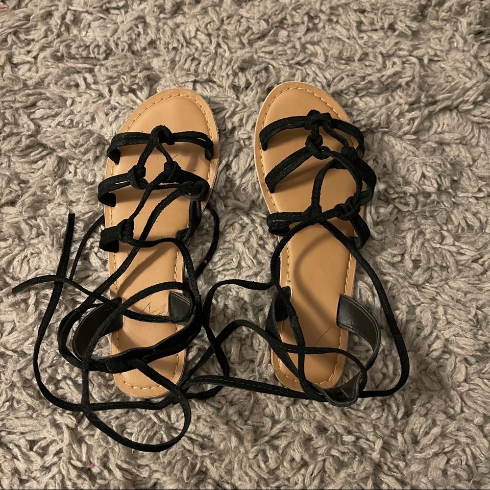 Prettylittlething Wrap Sandals